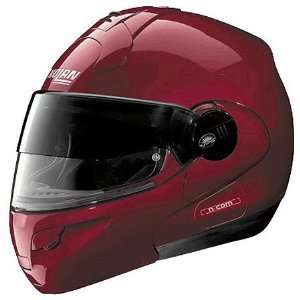  Nolan N102 N Com Solid Modular Helmet Medium  Red 
