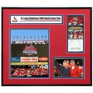  St. Louis Cardinals 2007 Opening Day Ticket Frame Jr 