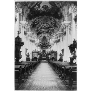  Interior of St. Paulin church, Trier, Germany
