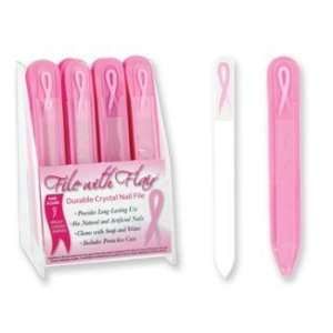 File with Flair BCA   Durable All Glass Nail File Case 