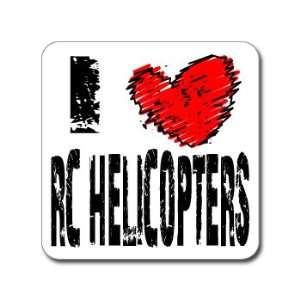  I Love Heart RC HELICOPTERS   Window Bumper Laptop Sticker 