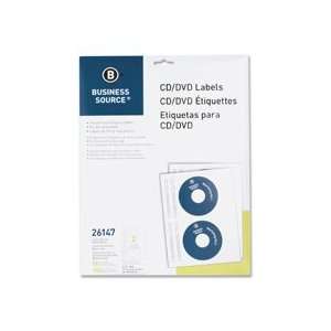  Business Source Products   Label, CD/DVID, Laser/Inkjet 