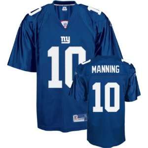  Men`s New York Giants #10 Eli Manning Team Premier Jersey 