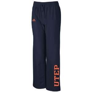   UTEP Miners Ladies Navy Blue Word Plus Fleece Pants