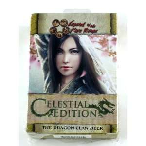   the Five Rings   Celestial Editions   Dragon Clan Deck Toys & Games