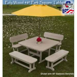  Polywood Square Park Table