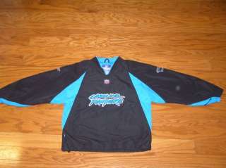 CHILDS YOUTH CAROLINA PANTHERS JACKET PULLOVER M 10 12  