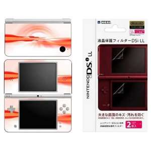  Nintendo DSi XL Decal Skin   Abstract Future World Red 