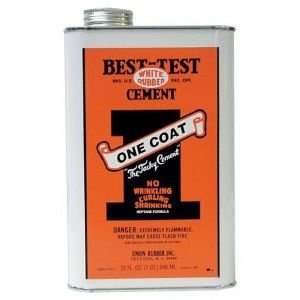  Best Test Rubber Cement   32 oz, Rubber Cement, Metal Can 