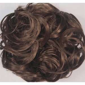  PONY FASTENER Hair Scrunchie Wig KATIE #8 CHESTNUT BROWN by MONA LISA