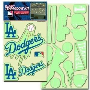 Los Angeles Dodgers Lil Buddy Glow In The Dark Decal Kit  