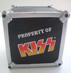Official Kiss 5 Coasters With Box Set Rare Collectible  