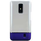 Body Glove LG Spectrum Icon Case   White/Purple   Flat Back   9247201