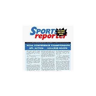    Sports Reporter Newsletter and Daily Web