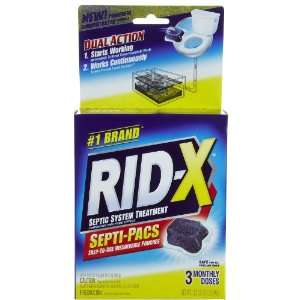  Rid X Septic System Treatment 3 Dose Dual Action Septi 