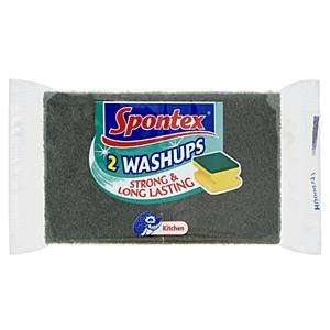  Spontex General Purpose Washups 2 Pack