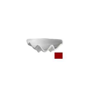  Bugambilia Small Ceviche Shell, Fire Red   SC002FR