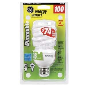  4 each GE Dimmable Cfl Light Bulb (89624)