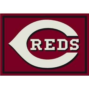  MLB Team Spirt Rug   Cincinnati Reds