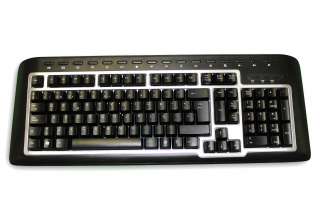 iOne Scorpius P21 multimedia Spanish keyboard PS2 W/ USB Adaptor
