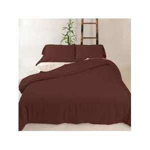 Spirit Collection King Solid Brown Sheets Set Finely Stitched 1 Fitted 