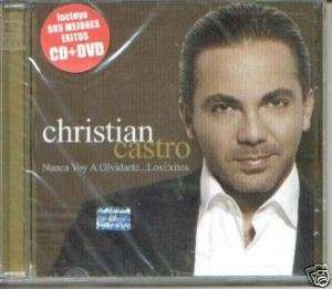 CD + DVD CHRISTIAN CASTRO EXITOS SEALED NEW CRISTIAN  