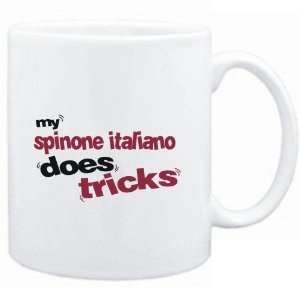  Mug White  MY Spinone Italiano DOES TRICKS  Dogs Sports 