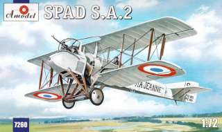 Amodel 7260 SPAD A2 French WWI fighter 1/72  