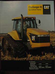 Caterpillar Cat Challenger 45 Tractor Brochure 1995  