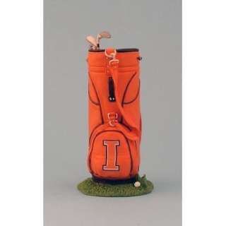 Illinois Fighting Illini Golf Bag Pen Pencil Cup Holder 840113047017 