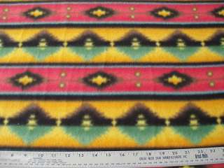 Fleece Fabric ~ Mexican Sarape South West ~ BTY  