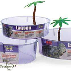 Lee`s Aquarium Turtle Lagoon Kidney 14X10X3  