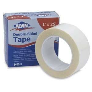  Alvin Double Sided Tape   Double Sided Tape, 25 ft, 1 
