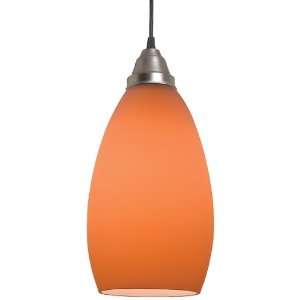  Rita Inari Silk Orange Mini Pendant Lighting 5 Inches W 