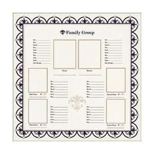   12X12 Family Group Chart 1 H30 3336; 15 Items/Order
