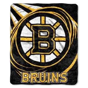  Boston Bruins Super Soft Sherpa Blanket