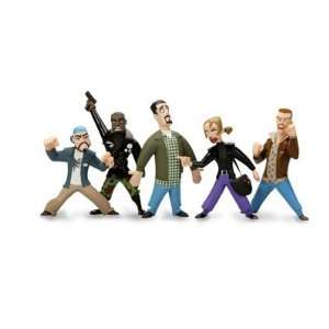  Clerks Chasing Amy Complete Set of 5 Action Figures (Banky 