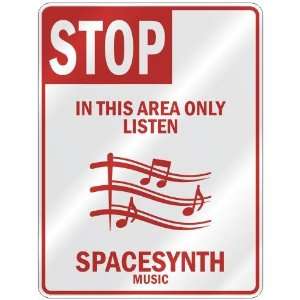   AREA ONLY LISTEN SPACESYNTH  PARKING SIGN MUSIC