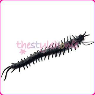 Rubber Toy Centipede Millipede Insect Halloween Gag Fun  