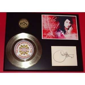  Gold Record Outlet Cher Signature 24kt Gold Record Sports 