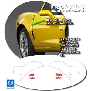  Chevrolet Corvette Z06 Rear Wheel Flare Protector Kit 