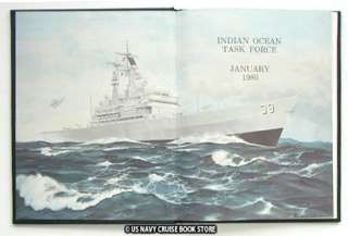 USS TEXAS CGN 39 FIRST CRUISE BOOK 1979 1980  