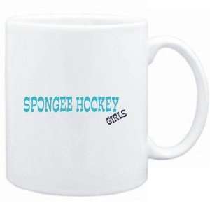    Mug White  Spongee Hockey GIRLS  Sports