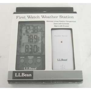  L.L Bean First Watch Weather Station Wireless Indoor 