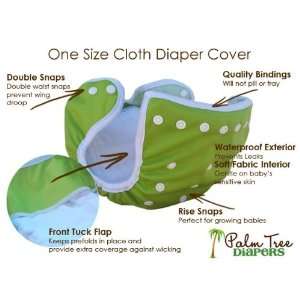  Palm Tree Diaper Covers   Chicory Blue Baby