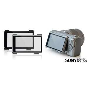   Glass LCD Screen Protector for Sony NEX 3 NEX 5 Sliver Electronics