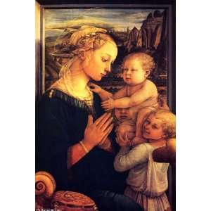   Filippino Lippi   24 x 36 inches   Virgin with Chil