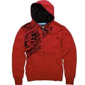  Fox Racing Youth Abliss Zip Up Hoody   Youth Large/Red 