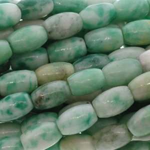 Chinese Serpentine  Melon Plain   6mm Height, 4mm Width, Sold by 16 