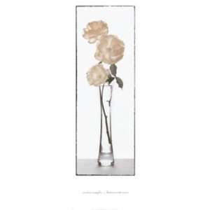    Luminescent Roses artist Sondra Wampler 36x12